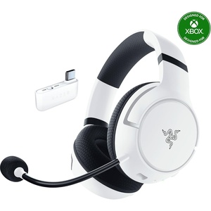 Razer Kaira HyperSpeed Wireless Gaming Headset for Xbox Series X|S, Xbox One, PC: TriForce 50mm Drivers – HyperClear Cardioid Mic – Low Latency Bluetooth – Up to 30 Hour Battery Life – Black(White)