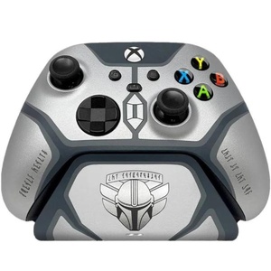 Razer Limited Edition Captain America Wireless Controller & Quick Charging Stand Bundle for Xbox Series X|S, Xbox One: Impulse Triggers – Textured Grips – 12hr Battery Life – Magnetic Secure Charging(Mandalorian)