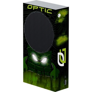Razer Vinyl Console Skin: Xbox Series S – Full Wrap – Premium 3M Cast Vinyl – Scratch Resistant – Unique Designs & Finishes – Easy Application – Dark Hive(OpTic GREENWALL)