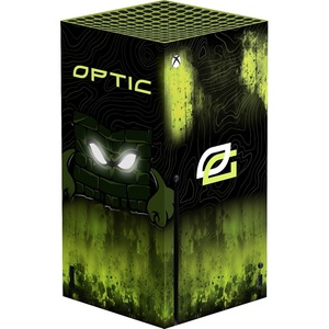 Razer Vinyl Console Skin: Xbox Series X – Full Wrap – Premium 3M Cast Vinyl – Scratch Resistant – Unique Designs & Finishes – Easy Application – Green Hex Camo(OpTic GREENWALL)