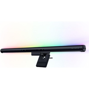 Razer Aether Monitor LED Light Bar: Front & Back Lighting – Wide Natural Illumination – Fits Most Monitor Sizes – Chroma RGB – Works with Alexa, Google Home – Razer Gamer Room App for Unified Control
